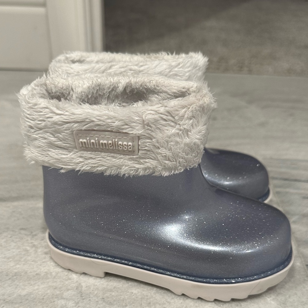 Mini Melissa toddler boots 9 excellent worn 3x